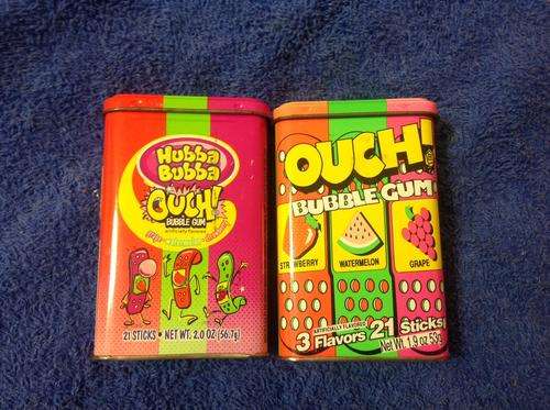 Ouch Bubblegum Tins (2)