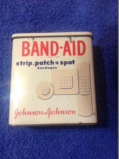 Vintage Johnson & Johnson Band-Aid Tin