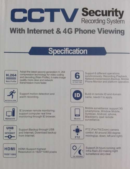 'Just Arrived ' 8 Channel AHD Kit 5 MPixel + Remote Viewing