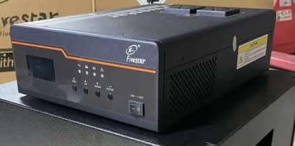 Fivestar (Pure Sine Wave) 1500w 12v Hybrid Ups Inverter w/Solar Charger