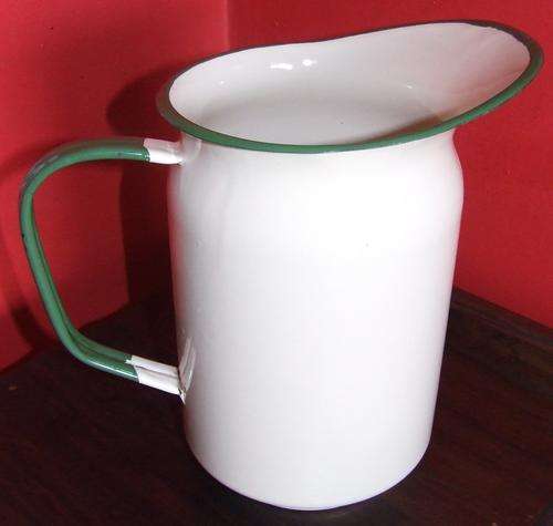 cream enamel jug **price reduced**