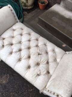 Old dressing table stool