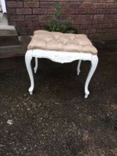 Replica of old dressing table stool