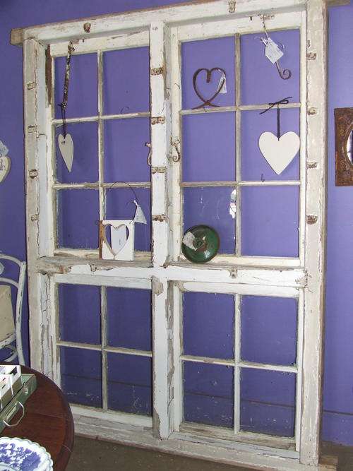 Distressed old WINDOW FRAME - FABULOUS for display!