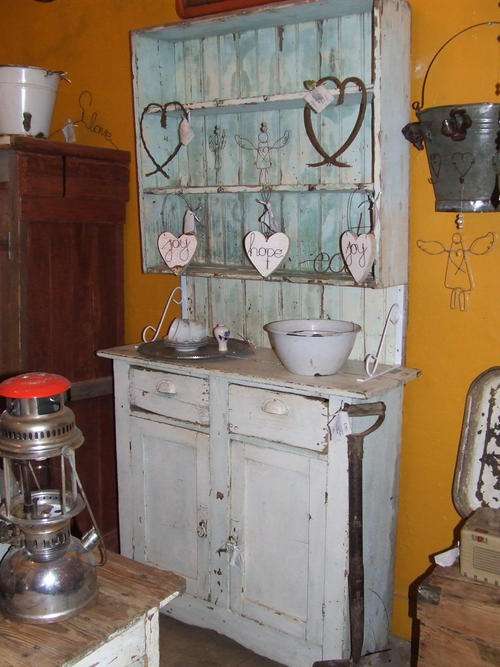 Distressed Kitchen Dresser