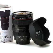 Camera Lens shaped mug
