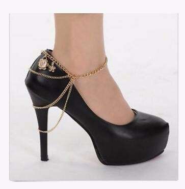 shoe jewellery anklet