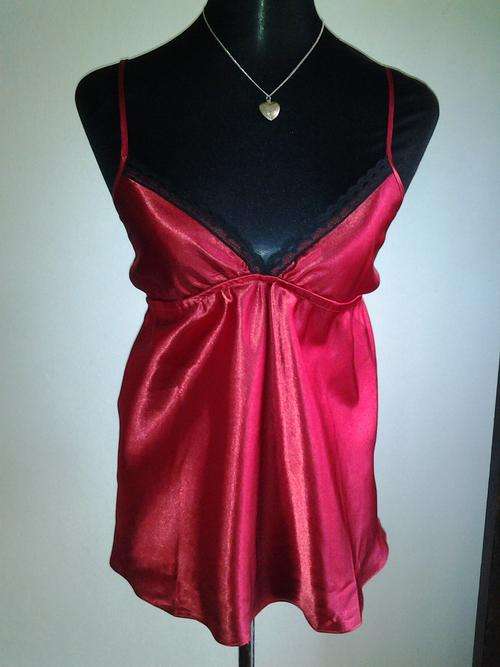 SEXY PLUS SIZE RED CAMI size 42-44  -------- 14 days to pay!!!