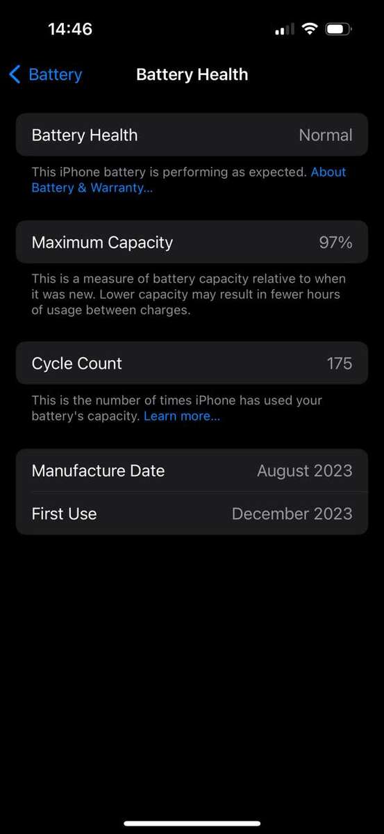 iPhone 15 128GB - Blue