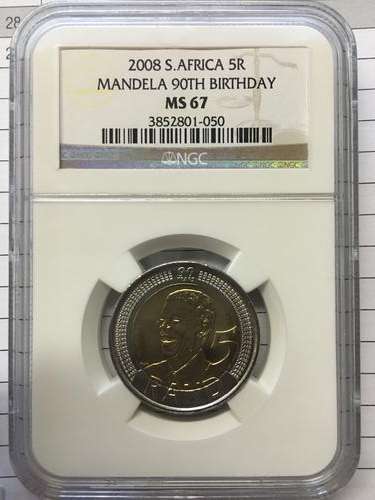 2008 Nelson Mandela 90th Birthday MS67