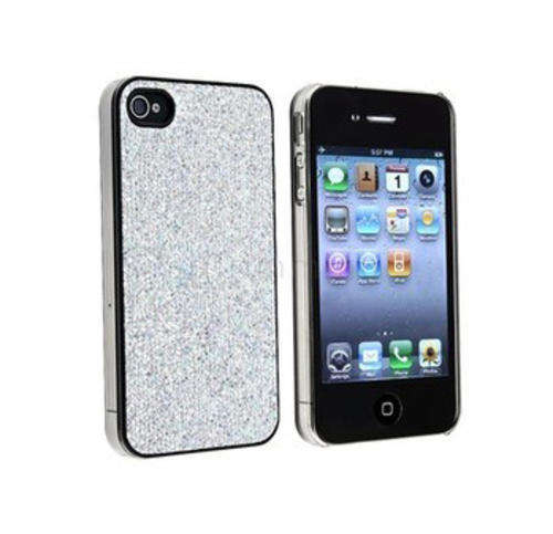 Glittering Silver Cover for iPhone 5
