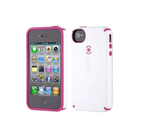 Speck iPhone 4 Cover in White & Pink