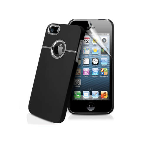 iPhone 5/5S Chrome Case in Black