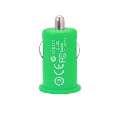 USB Car Charger in Green