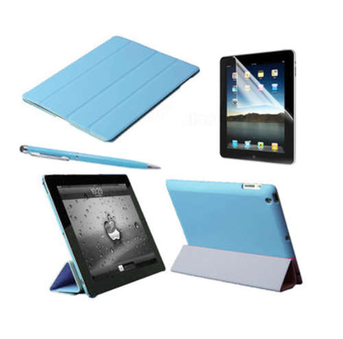 iPad Smart Magnetic Case, Stylus & Screen Protector in any Colour (Free Delivery)