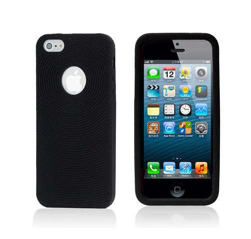 iPhone 5/5S Silicone Cover in Black