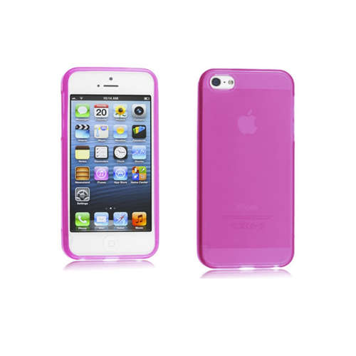 iPhone 5C Bevel Edge Crystal Case in Pink