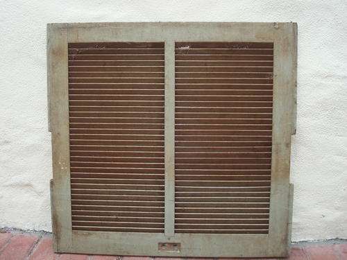 Shutters Ex Railway-Teak