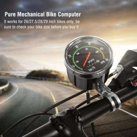 Odometer Mechanical Bicycle Speedometer