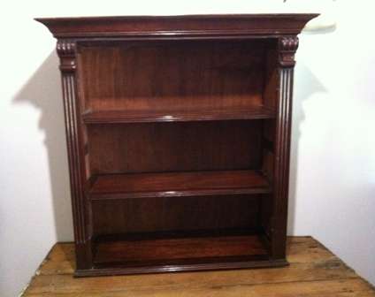 Lovely Dark Wood Shelf