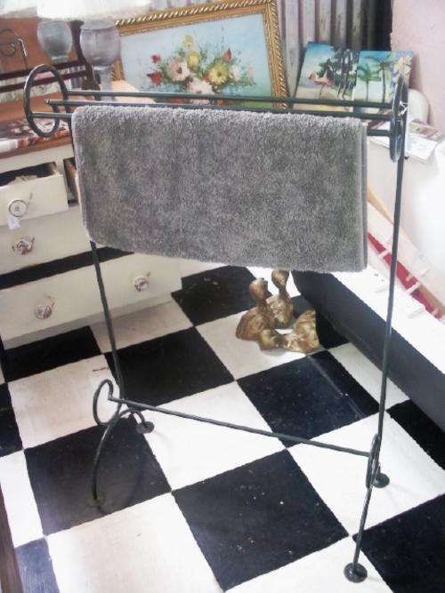 Wrought Iron Towel Rail