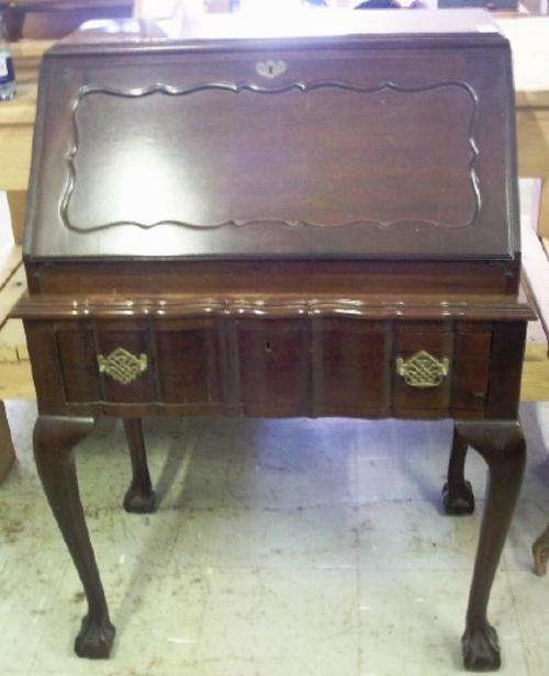 Imbuia ball & claw Bureau