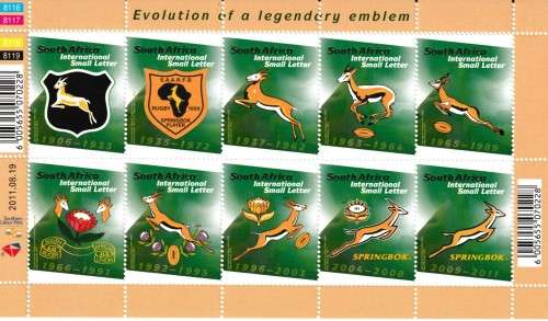 Evolution of Rugby Emblem    MNH