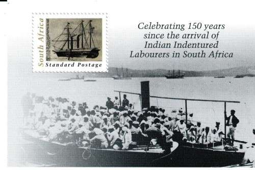 150th Anniversary of arrival of Indian labourers.   MNH