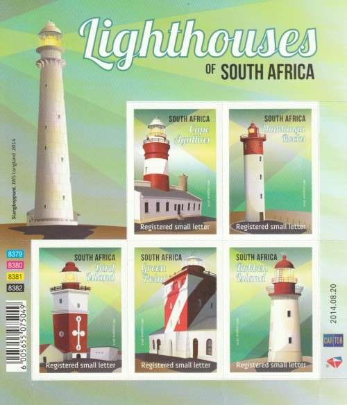 Lighthouses of South Africa.    MNH