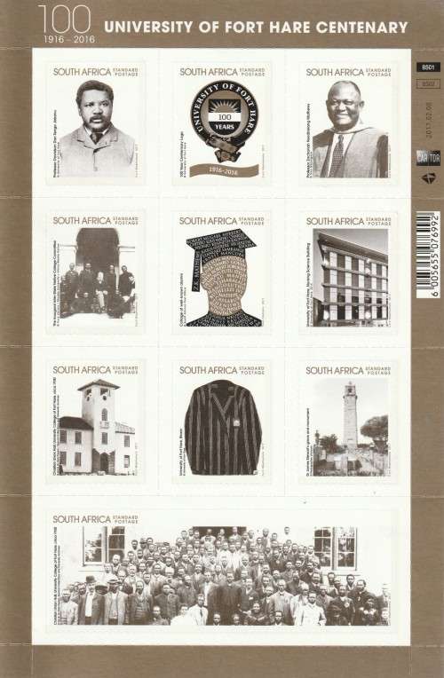 University of Fort Hare.   MNH