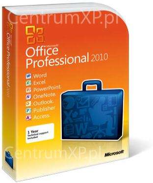 Genuine Microsoft software Office 2010 Professional