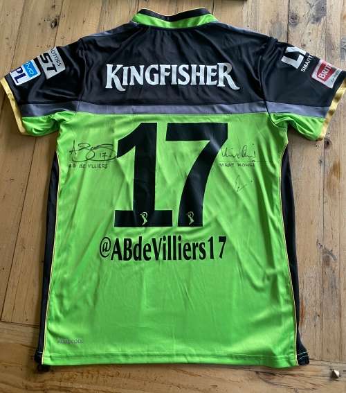 AB & Virat IPL2016 Partnership Memorabilia