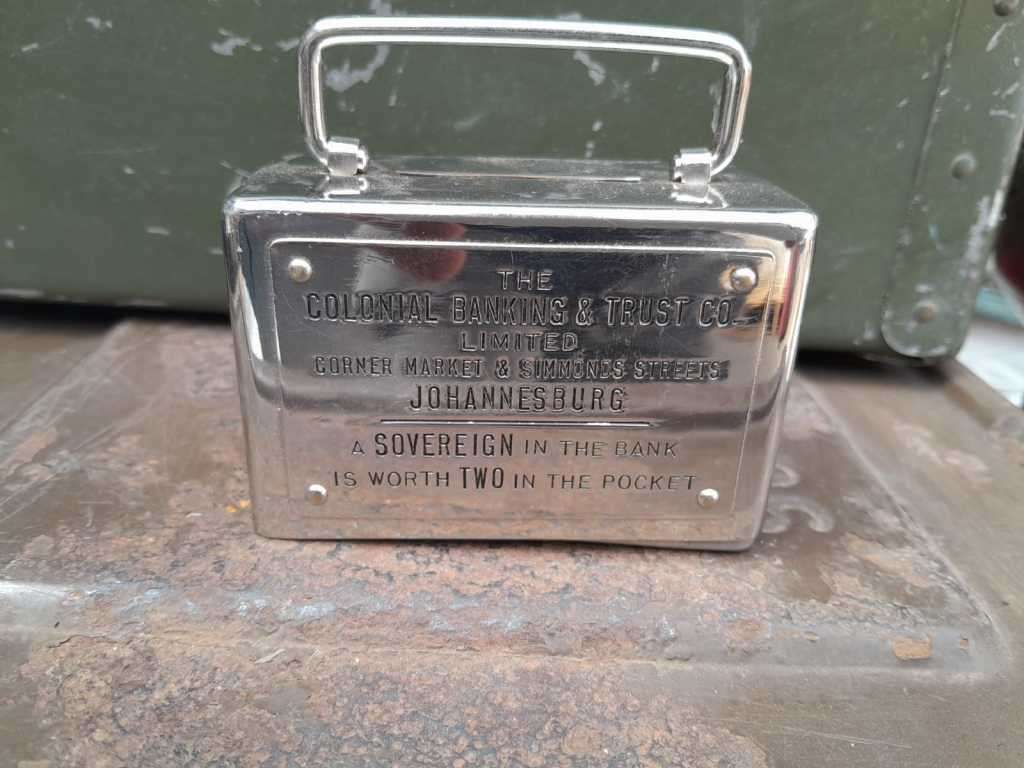 Vintage Colonial Banking & Trust Co. Ltd money box