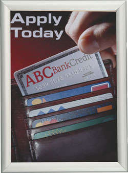 POSTER FRAME A2 MITRED CORNER SINGLE SIDED