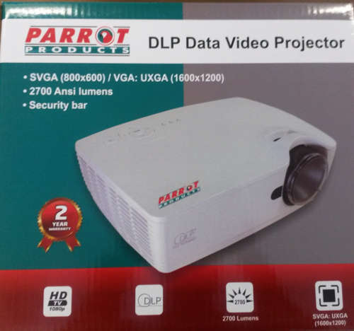 PARROT PRODUCTS SVGA/UXGA PROJECTOR - 2700 LUMENS