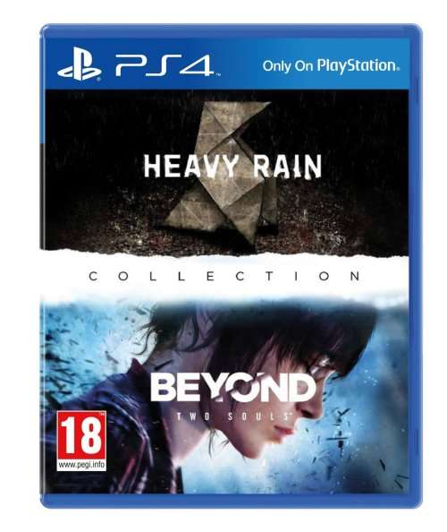 Heavy Rain & Beyond Two Souls Collection PS4 Like New!