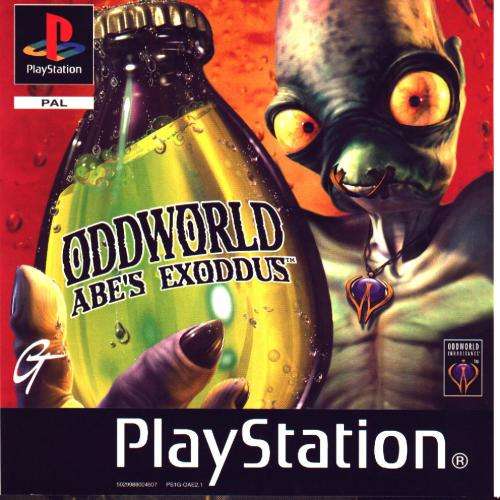 Oddworld: Abe's Exoddus PS1 Great Condition!