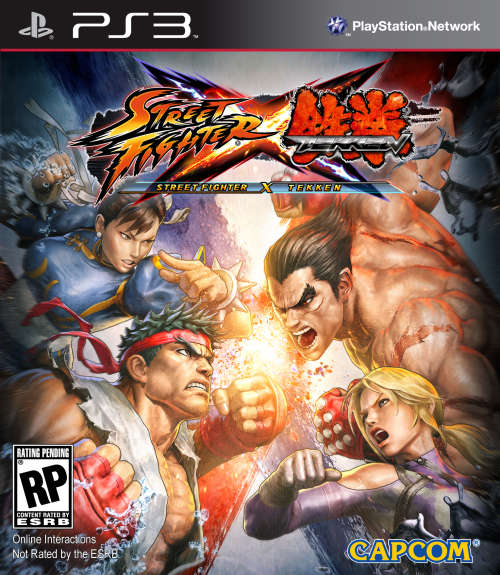 Street Fighter X Tekken PS3 Like New!
