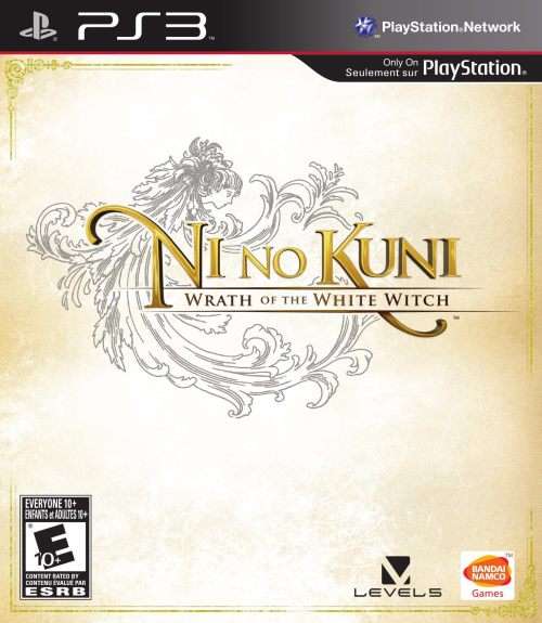 Ni No Kuni: Wrath Of The White Witch PS3 Like New!