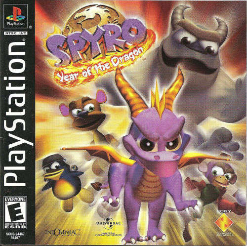 Spyro Year Of The Dragon PS1