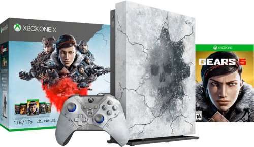 XBOX ONE X GEARS 5 LIMITED EDT BUNDLE (1TB) 3 MONTHS OLD LIKE NEW WITH WARRANTY! (FREE SHIPPING)