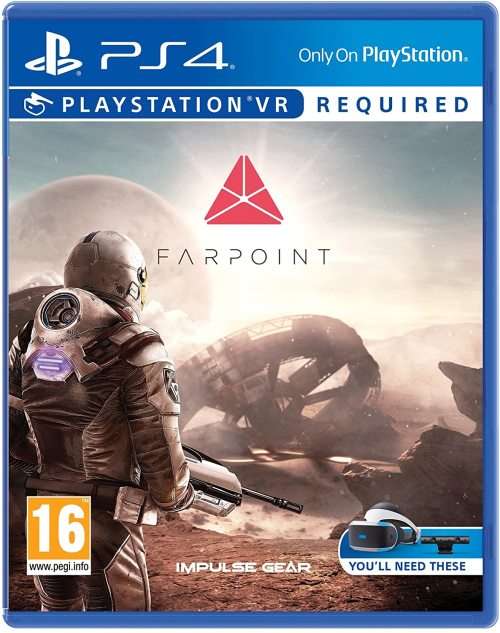 Farpoint PSVR PS4 Like New! (Playstation VR Required)