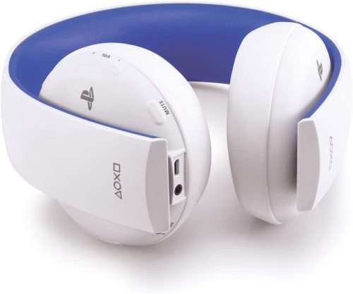 PS4 White Wireless Stereo Headset Boxed Like New!