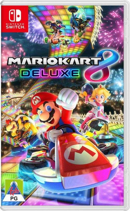 Mario Kart 8 Deluxe Nintendo Switch Like New!