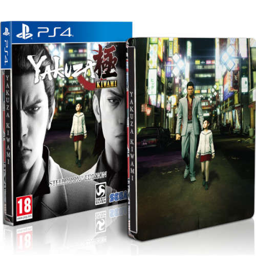 Yakuza Kiwami Steel Book Edition PS4 Brand New!
