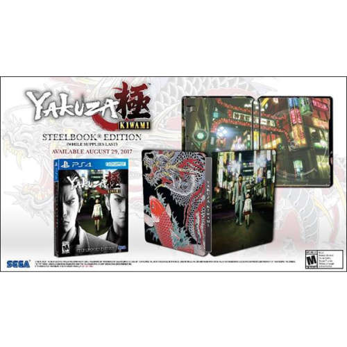 Yakuza Kiwami Steel Book Edition PS4 Brand New!