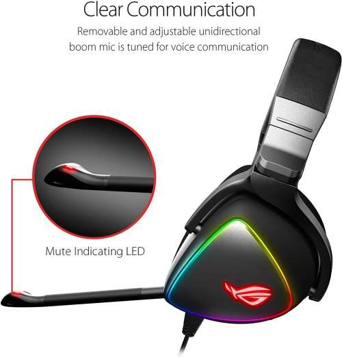 ASUS ROG DELTA Headset Boxed Like New!
