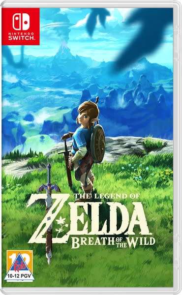 The Legend Of Zelda: Breath Of The Wild Nintendo Switch Like New!