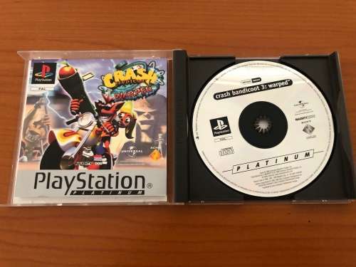 Crash Bandicoot 3 Warped PS1 Good Condition! (Retro)