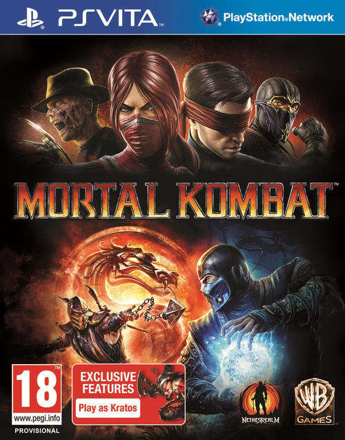 Mortal Kombat PS Vita Like New!